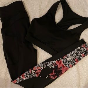 PopFit Leggings & Sports Bra Set